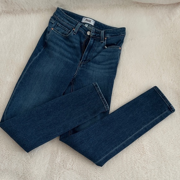 PAIGE Denim - PAIGE Gemma Women's Dark Blue Skinny Jeans